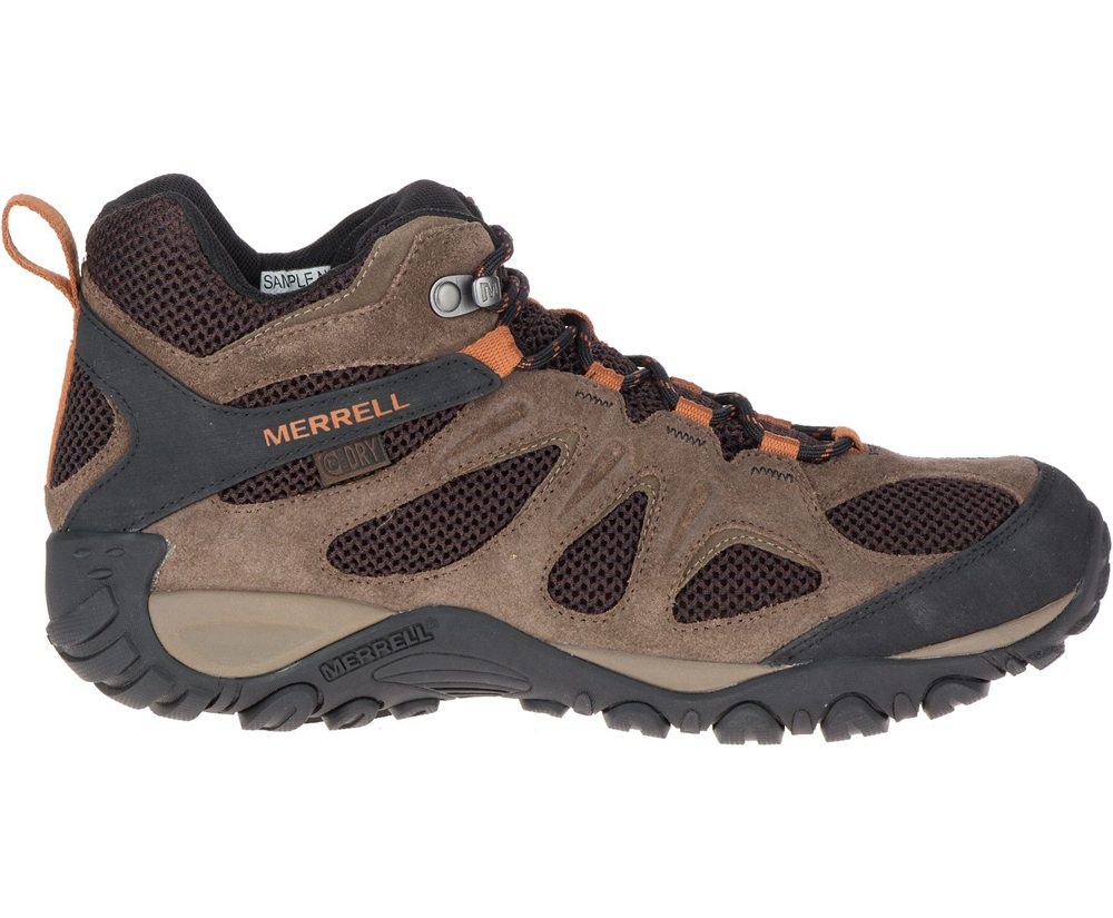 Merrell Vandrestøvler Herre - Yokota 2 Mid Waterproof - Brune - YGI751832